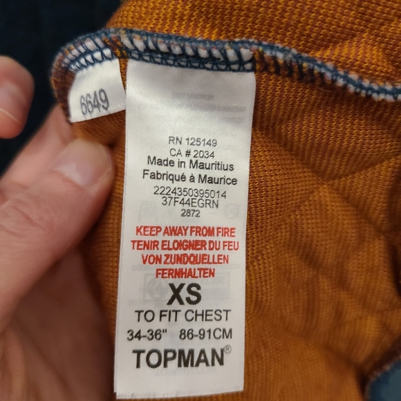 Topman Light Green Quilted Sweater - Styled as Women's Small - Picture 4 of 10